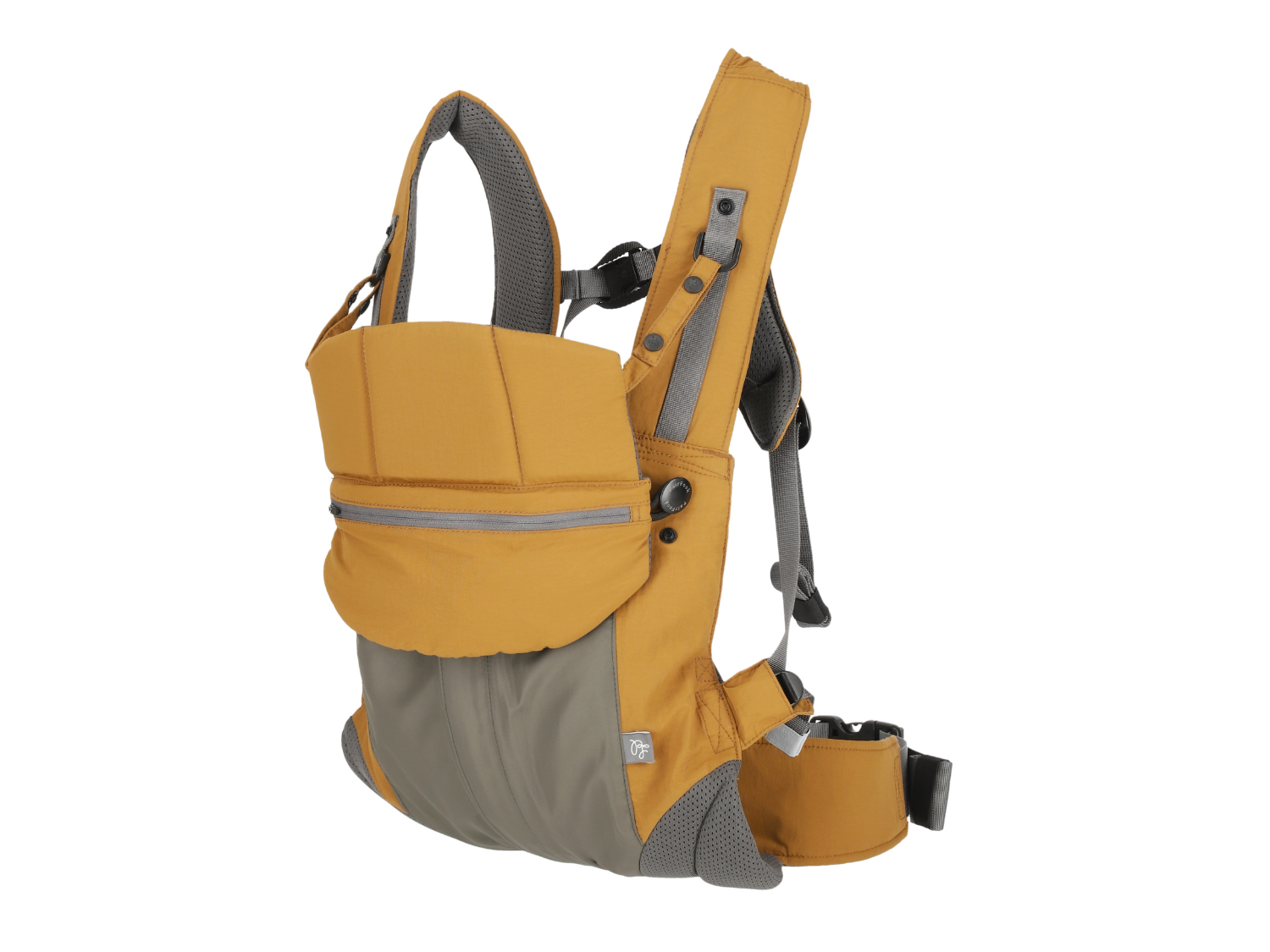 抱っこひもコンパクトタイプ（キャメル×カーキ）