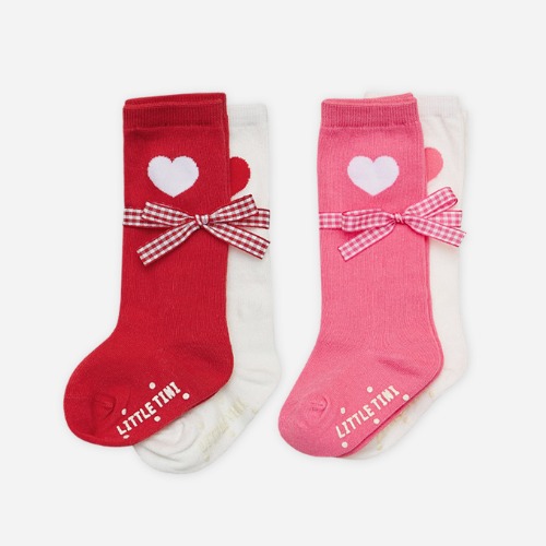 ハートソックス2個セット